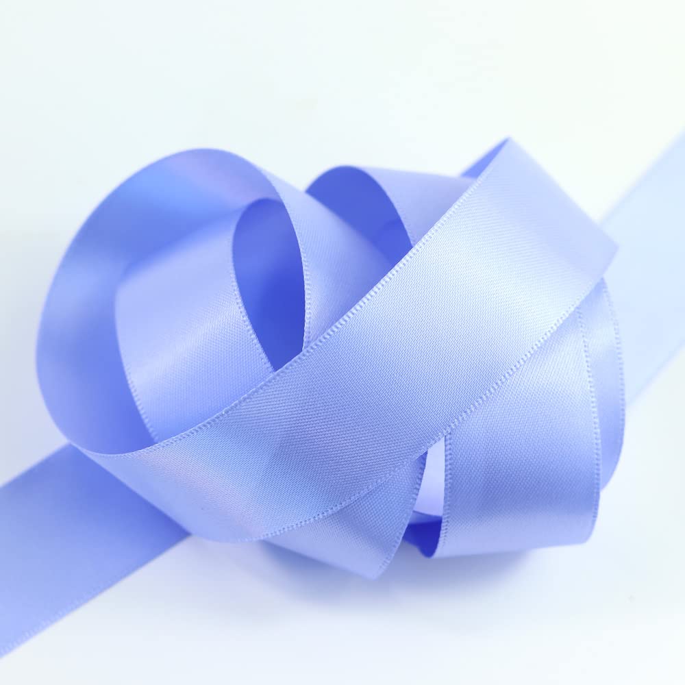 Double Sided Satin Ribbon, 27 Solid Colours, 10 Metre Reel, Fabric Ribbon for Gift Wrapping Cake, Wedding Party Decoration