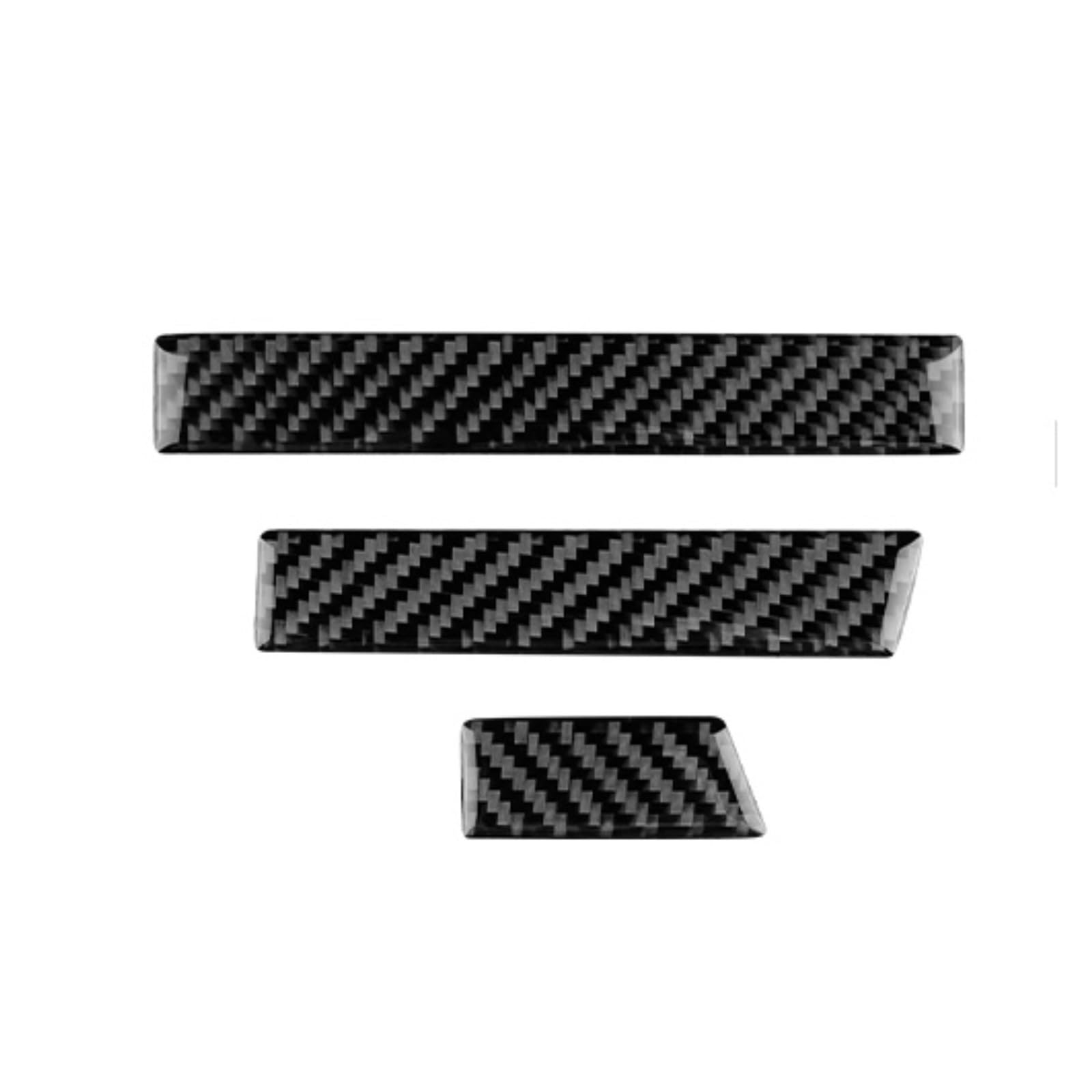 QBKGMEWCA Door Decor Interior Sticker Compatible for Porsche Cayenne 2003 2004 2005 2006 2007 2008 2009 2010 Real Soft Carbon Fiber Car Accessories(Type3 RHD)
