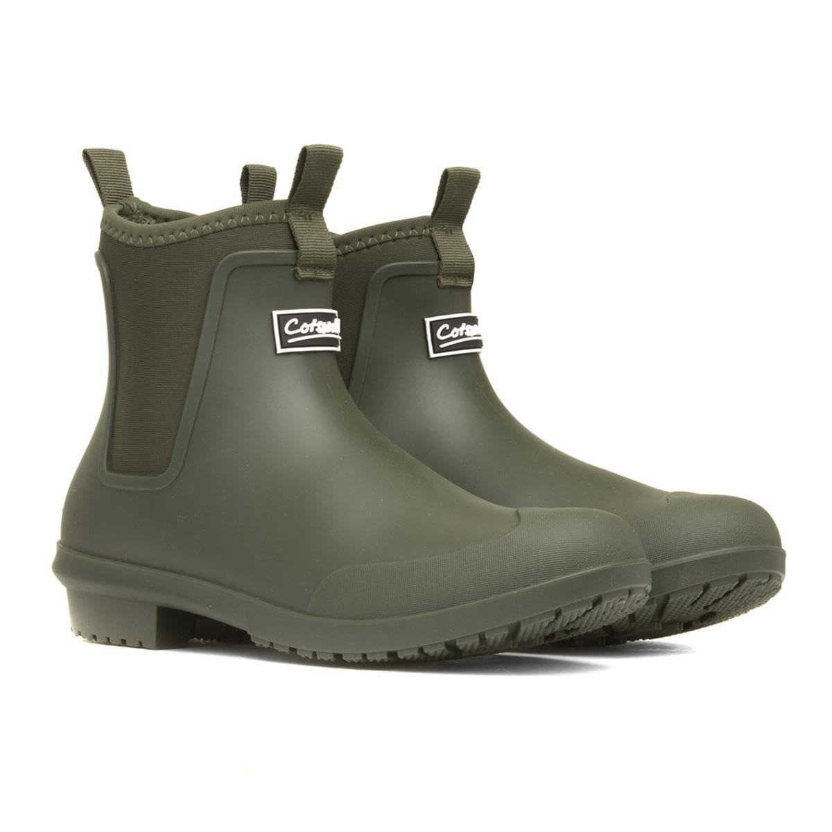Cotswold Grovsner Wellingtons Green UK 7 Green WaterproofWellington Boots