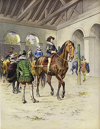 Cuadro en lienzo de Richelieu por Maurice Leloir, el regalo cultural perfecto en 60x90cm