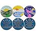1-12 Months Sobriety Coins Set Alcoholics Anonymous Medallions AA Chip Sober Anniversary Token Sobriety Gifts for Women Men in Recovery, Set of 12