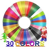 3D Filamento Fili Penna PLA 30 Colori, 1,75 mm 3D Penna Filamento Ricarica per Penna 3D 5M...