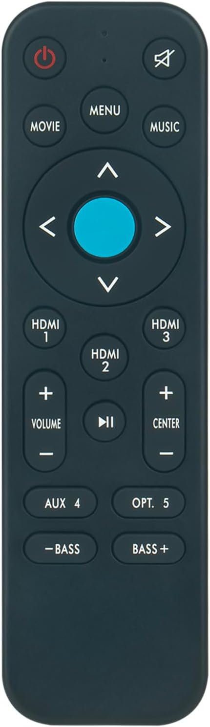 HDMI123 Replacement Remote Control fit for Definitive Technology Studio Sound Bar System