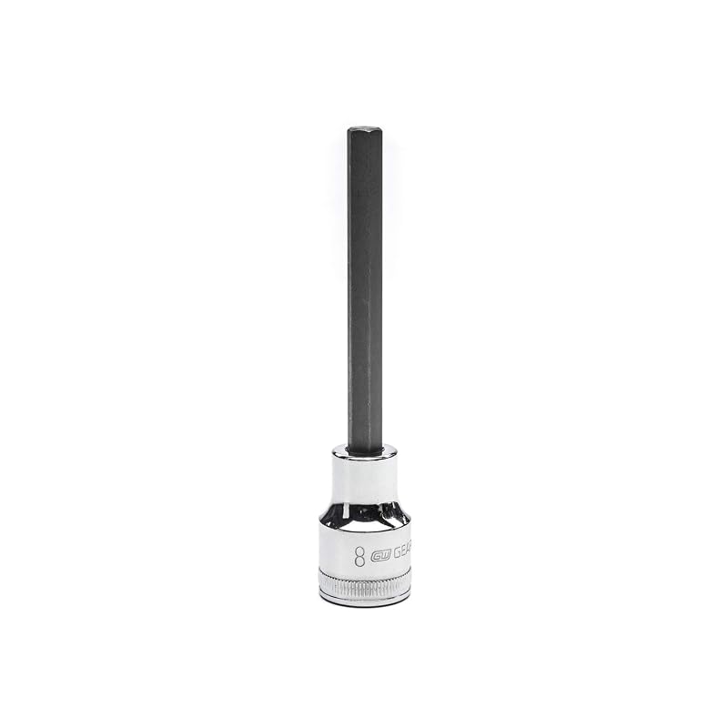 Soquete com Ponta Hexagonal Longo GEARWRENCH, Encaixe de 12,7 mm (1/2 pol.), 8 mm – 82580