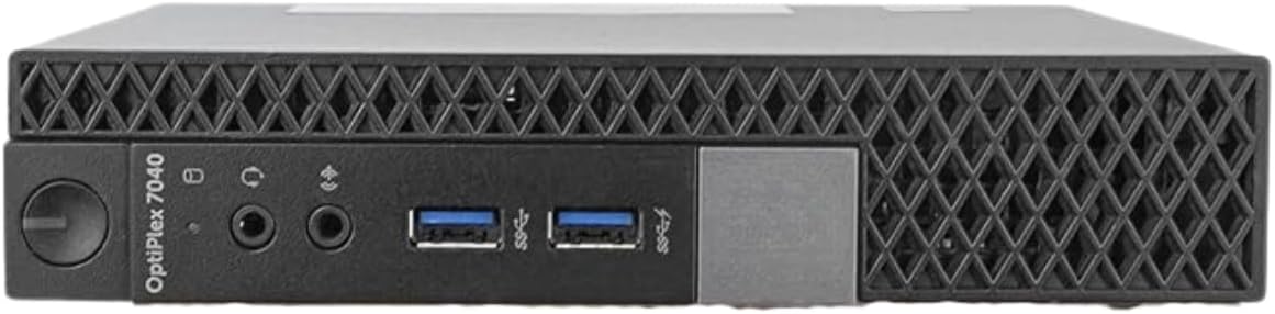 Dell_Tiny Desktop PC | InteI Core i5 | 10th Gen | 8 GB DDR4 RAM, 256 GB SSD | Win 10, WiFi, MS Office | InteI HD Graphics | USB, Ethernet, DP, Black | A+ Condition