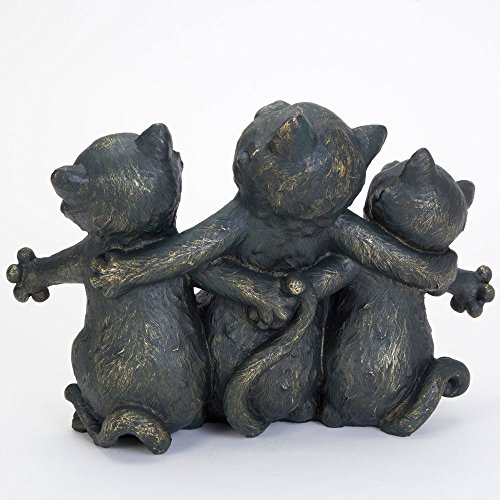 Bits And Pieces - Singing Kittens Statue - Outdoor Garden Sculpture - Yard And Patio Décor #TOP3
