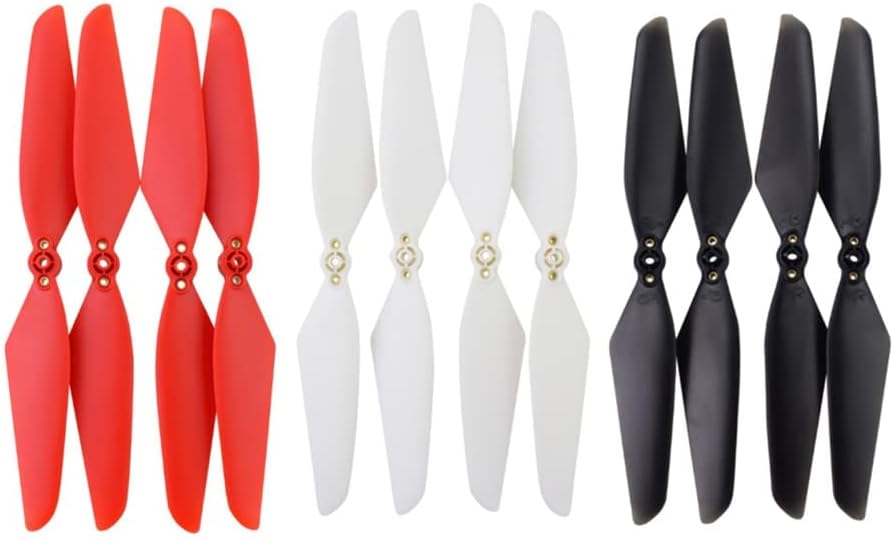 12 piezas de hélice para D15 MJX B20 Bugs20 EIS electrónico antivibración sin escobillas doble GPS RC Quadcopter Control remoto Drone Kit Blade