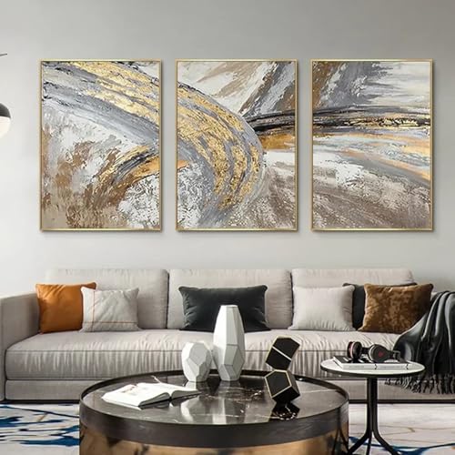 Affiche imprime maison et décoration murale triptyque 60x80cm HYFBH