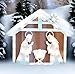 Impact Innovations Plastic Christmas Lighted Nativity Creche Birth of Jesus Christ