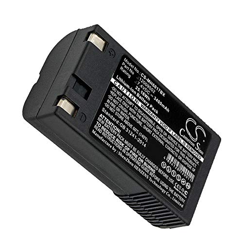 Batería de reemplazo XSP para Monar/ch 6017 Handiprint miniatura 4