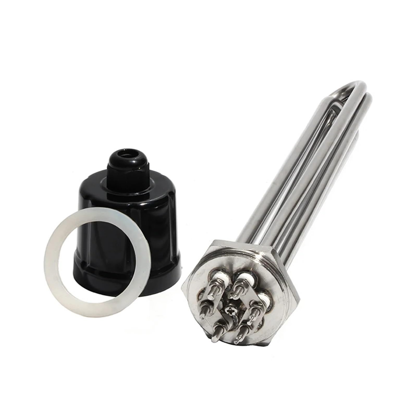 1 1/4 "BSP/DN32 Gwint 304SUS Zanurzeniowy podgrzewacz wody Element grzewczy Rura elektryczna(380V,3KW 190mm 304SUS)