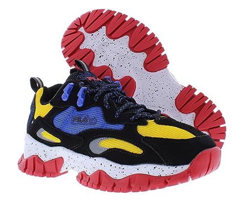 Fila Ray Tracer TR 2 GS Boys Youth Sneaker 65 M US Big Kid BlackRedWhite2