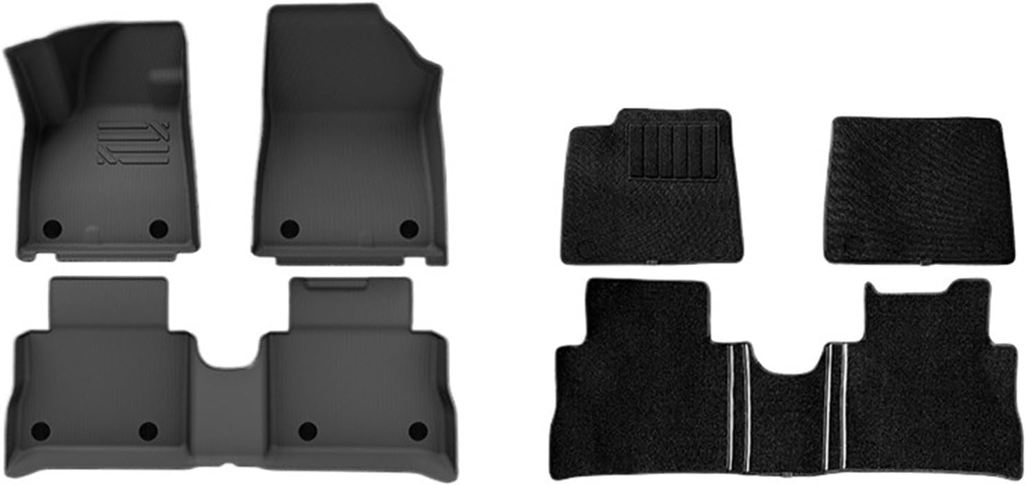 Car Floor Mats Compatible with GWM ORA 03 Funky Good 2021-2025,TPE 3D Waterproof Non-Slip Cargo Liners Accessories (LHD/RHD)(Blanket 6pcs)