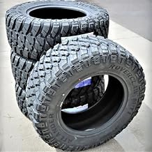 Set of 4 FOUR Atlander Roverclaw M/T I Mud Off-Road Light Truck Radial Tires-33X12.50R20LT 33X12.50X20 33X12.50-20 114Q Load Range E LRE 10-Ply RBL Raised Black Letters