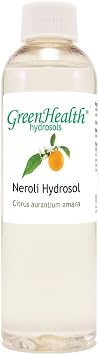 Neroli Hydrosol Floral Water - 4 fl oz Plastic Bottle w/Cap - 100% Pure