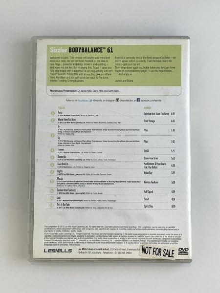 Amazon.co.jp: ◇レスミルズ lesmills ボディバランス 61◇教習
