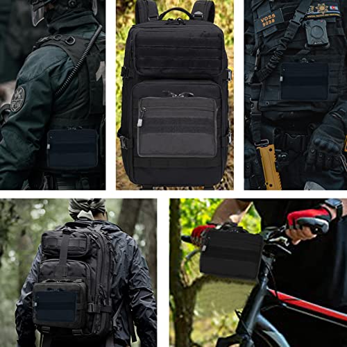 Molle Pouch - 1000D Tactical Handbag Multi-Purpose Compact Pouches Utility Edc Hanging Tool Bag With Us Flag Patch #TOP5