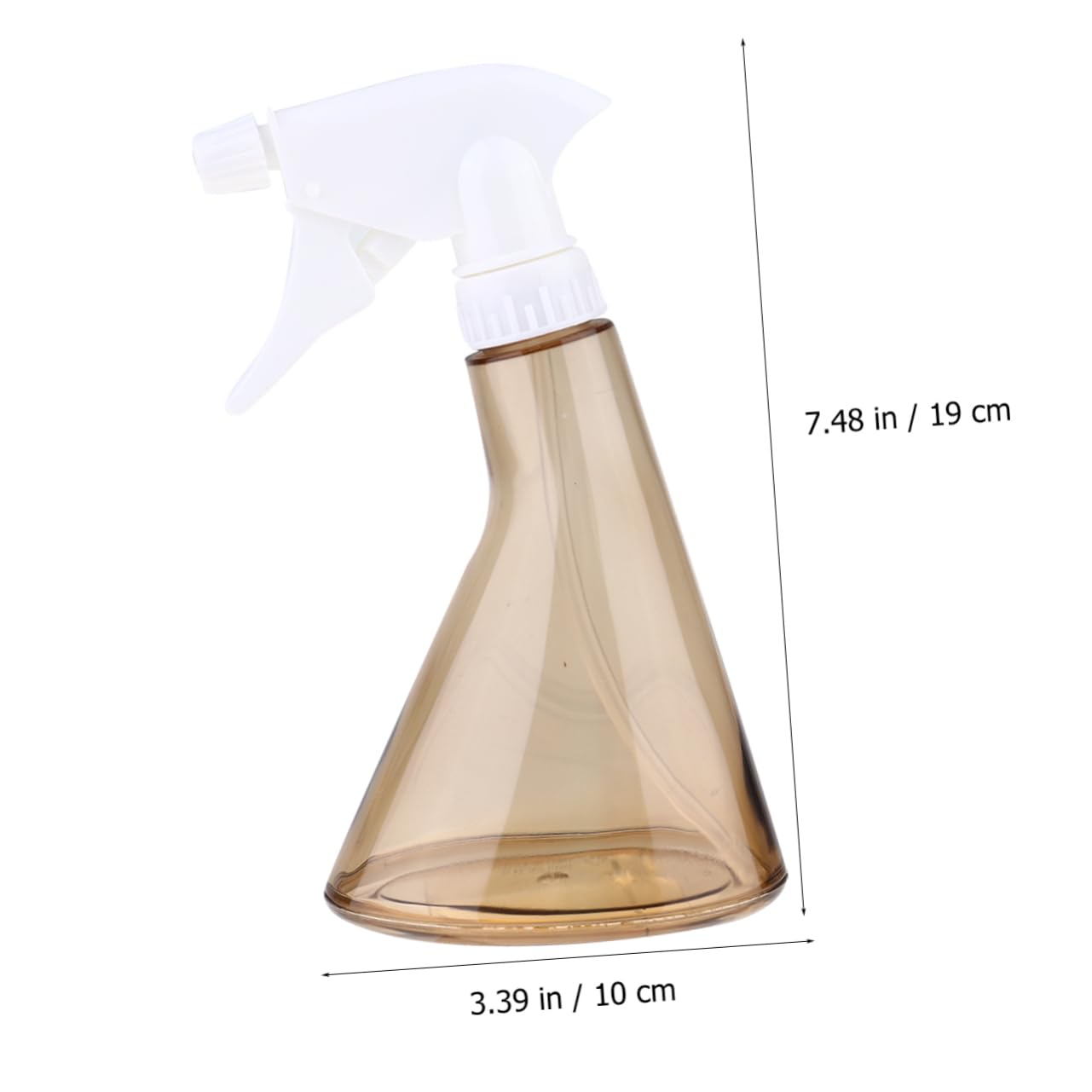 2piezas Botellas Pulverizadoras De Plástico Regaderas Para Jardín Pulverizadores De Agua Rellenables Transparentes Para Plantas y Limpieza