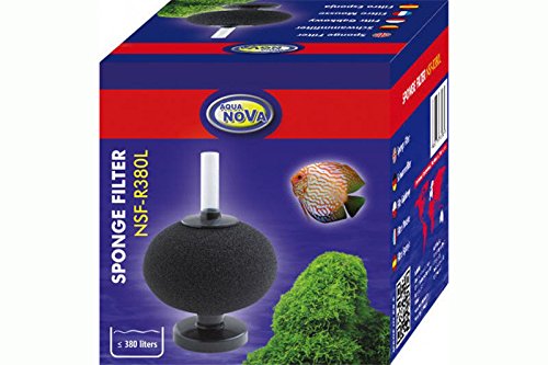 Schwammfilter NSF-R380L mit Ausströmerstein für Aquarien bis 380 Liter Cover