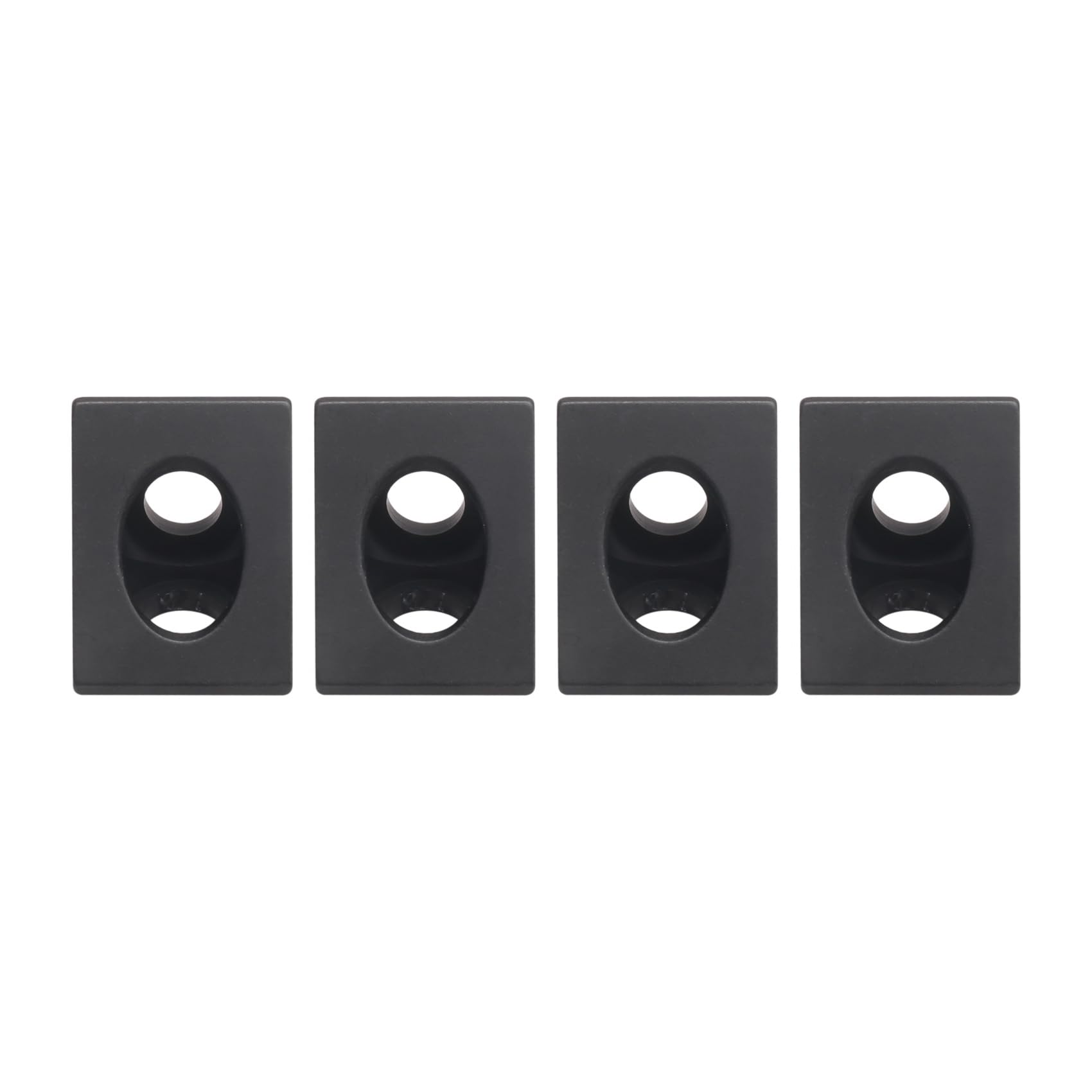 Littimoon 90 Degree Angle Bracket Connector for CNC & 3D Printer DIY V-Slot Black Corner for 2020 Aluminum Profile