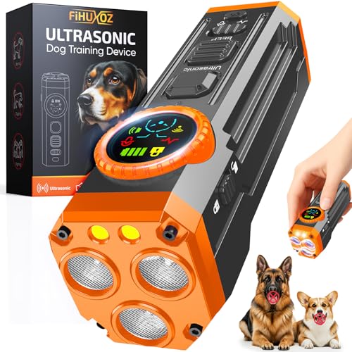 Dog Bark Deterrent Devices, 2025 Upgraded 3X Sonic Emitters Anti ...
