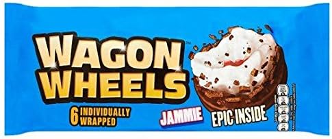 Wagon Wheels Jammie - 229g - 6 Pack