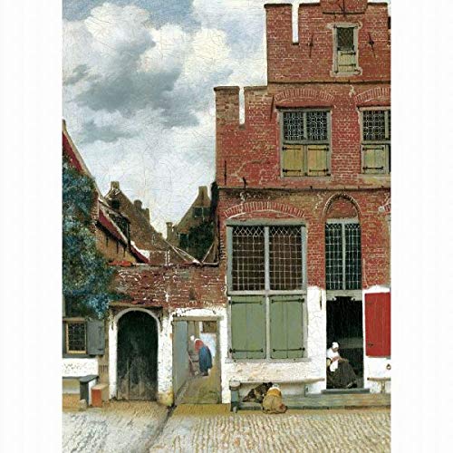 Amazon.co.jp: ヨハネス・フェルメール『デルフトの小路』高精彩工芸画