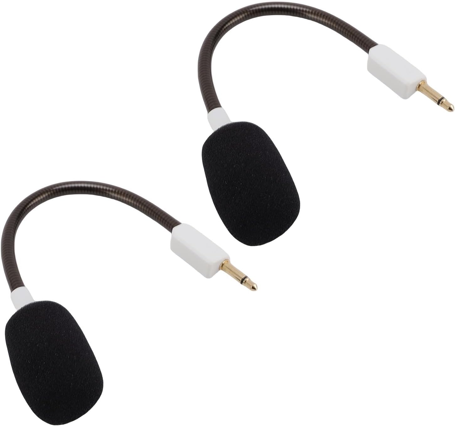 Qinlorgo Replacement Mic for BlackShark V2 Gaming Headset, 3.5mm Jack Detachable Noise Cancelling Microphone for BlackShark V2 SE PRO (White)