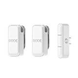 RØDE Wireless Micro - Compact Wireless Microphone, Two Mics with Charge Case for Smartphone Content Creation - USB-C, White