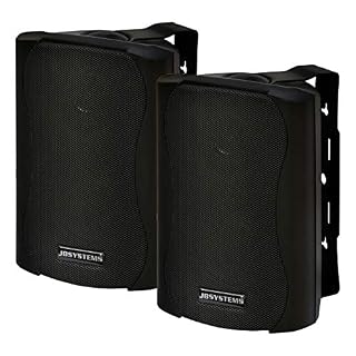 JB Systems K30 Paire de Mini Enceintes Noir - Les Beatles, Paul McCartney, John Lennon, RIngo Starr, George Harrison