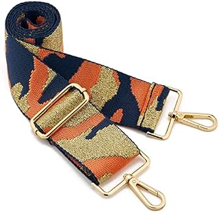 Wide Shoulder Strap, Adjustable Crossbody Handbag Strap Guitar Style Cross Body Handbag Purse Strap Replacement Shoulder Bag Strap Belt for Crossbody Canvas Bag Handbag