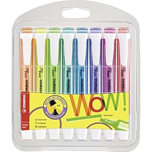 Tekstmarkeerstift – STABILO swing cool – 8 stuks- met 8 verschillende kleuren