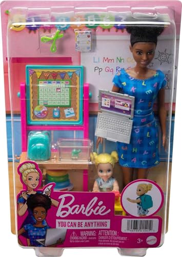 Muñeca Barbie Profesiones y Set de Juego, Tema Maestro miniatura 6