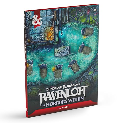 Dungeons & Dragons Ravenloft: The Horrors Within - Map Pack | D&D Accessories