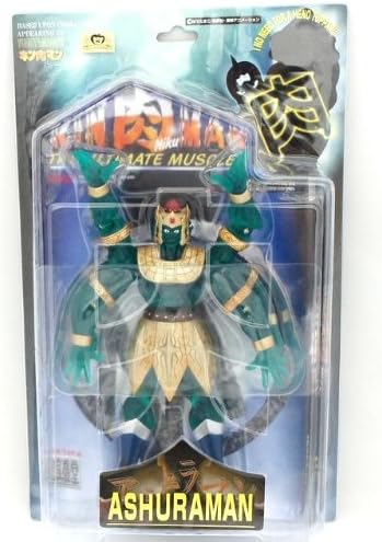 浪曼堂アルティメットマッスルズ アシュラマン クリアグリーンｖｅｒ(500体限定)　キン肉マン