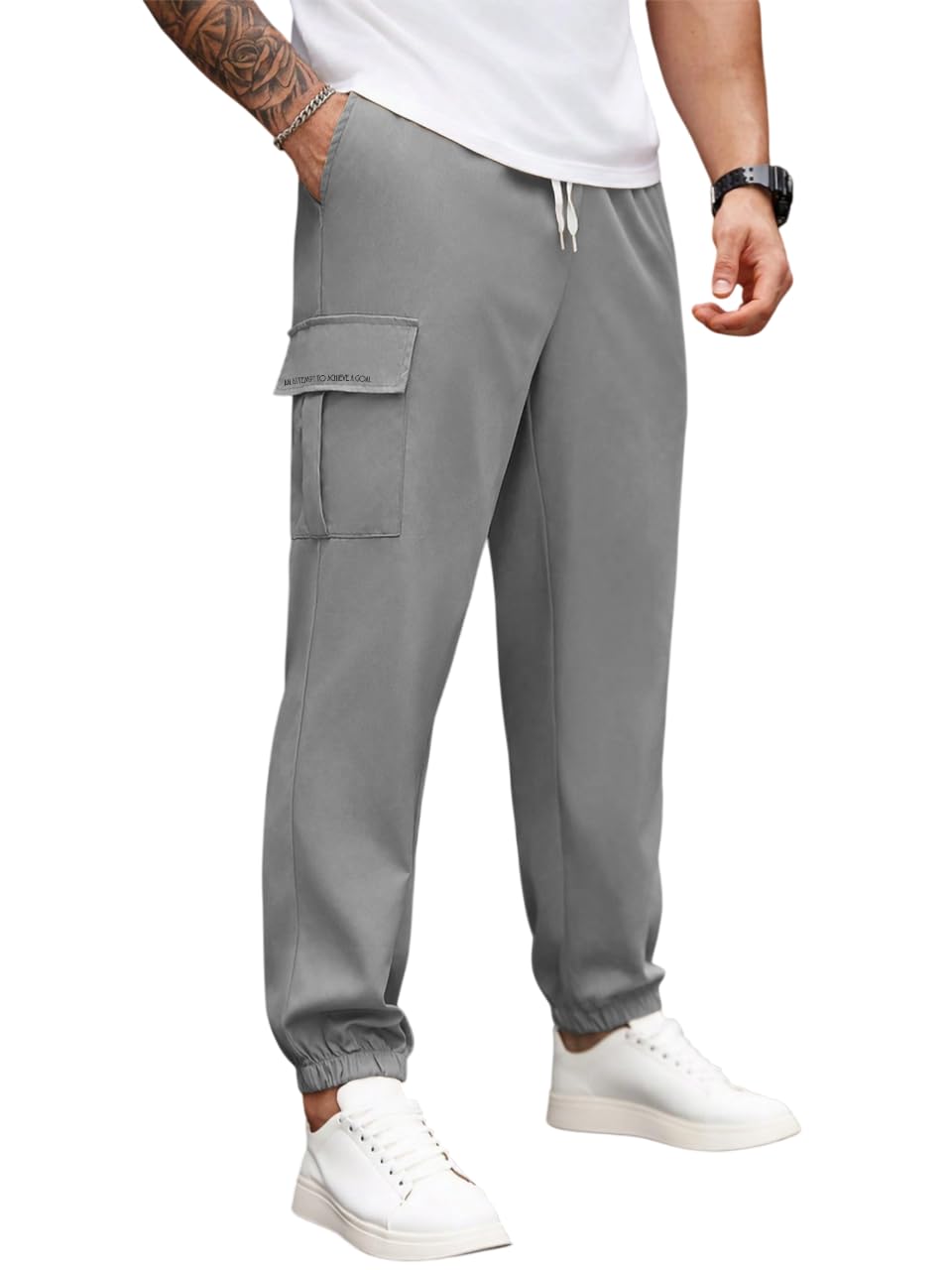 ENDEAVOUR WEAR Men's Track Pants|Cargo Pants|Cargo Jogger Stretchable Sports Gym Running Pants |Casual Loungewear