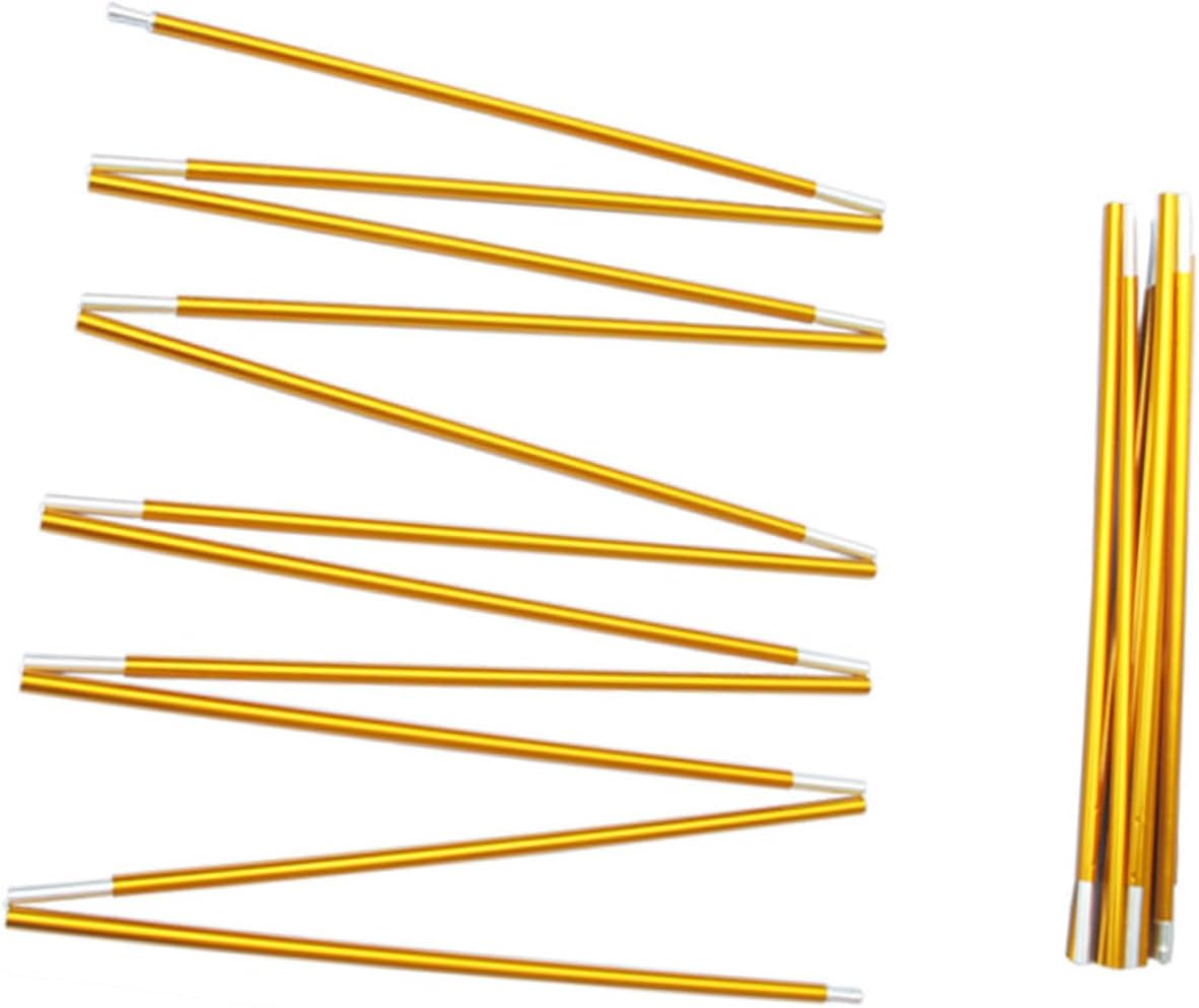 VANZACK Double Tent Pole Kit Replacement 3.6m Aluminum Alloy Support Bar for Camping 11 Sections for Backpacking and Outdoor Use