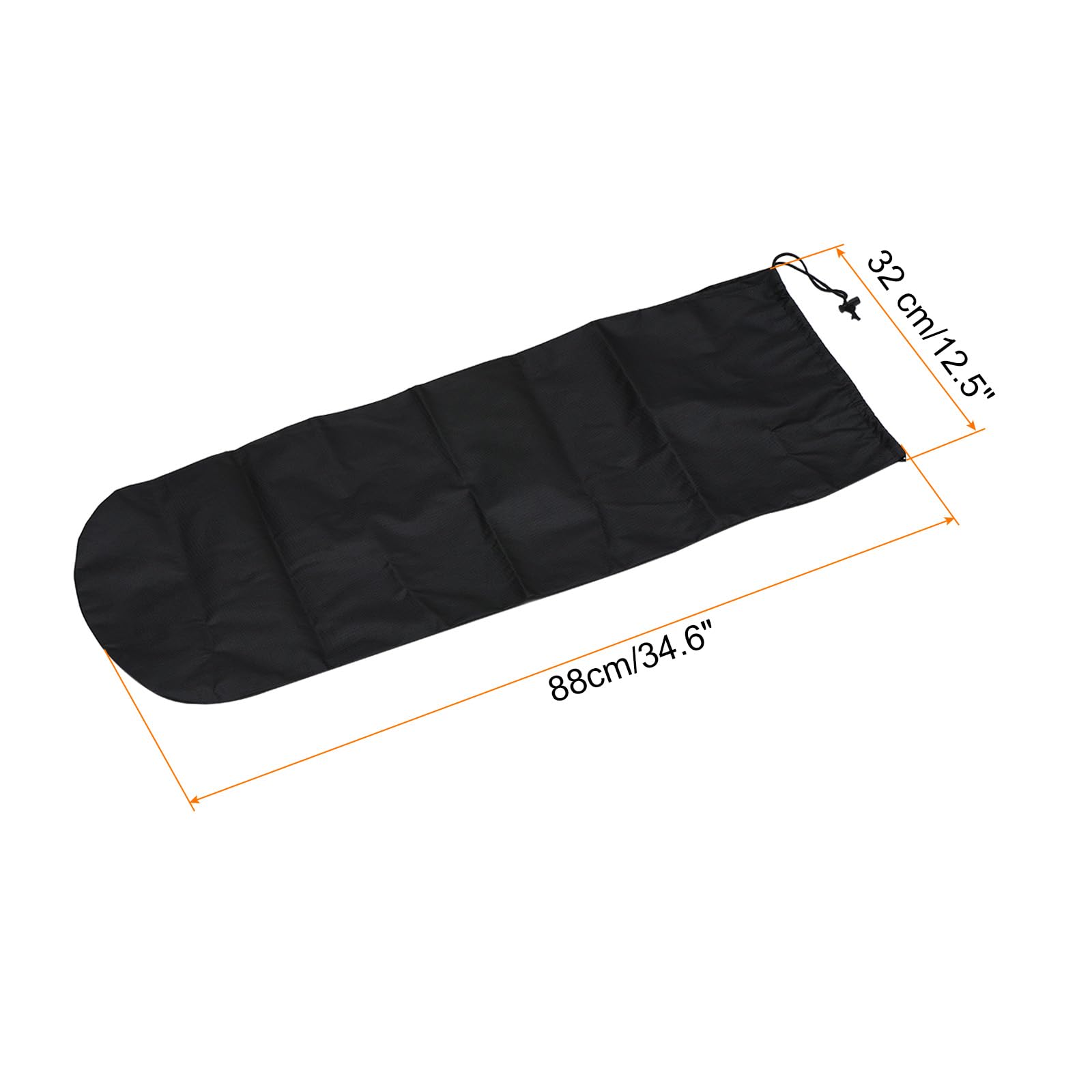 PATIKIL 34.6"x12.5" Skateboard Sac, Skateboard Porter Sac Sac à Dos Imperméable Portable avec Unique Épaule Sangle pour Voyage Skateboarding