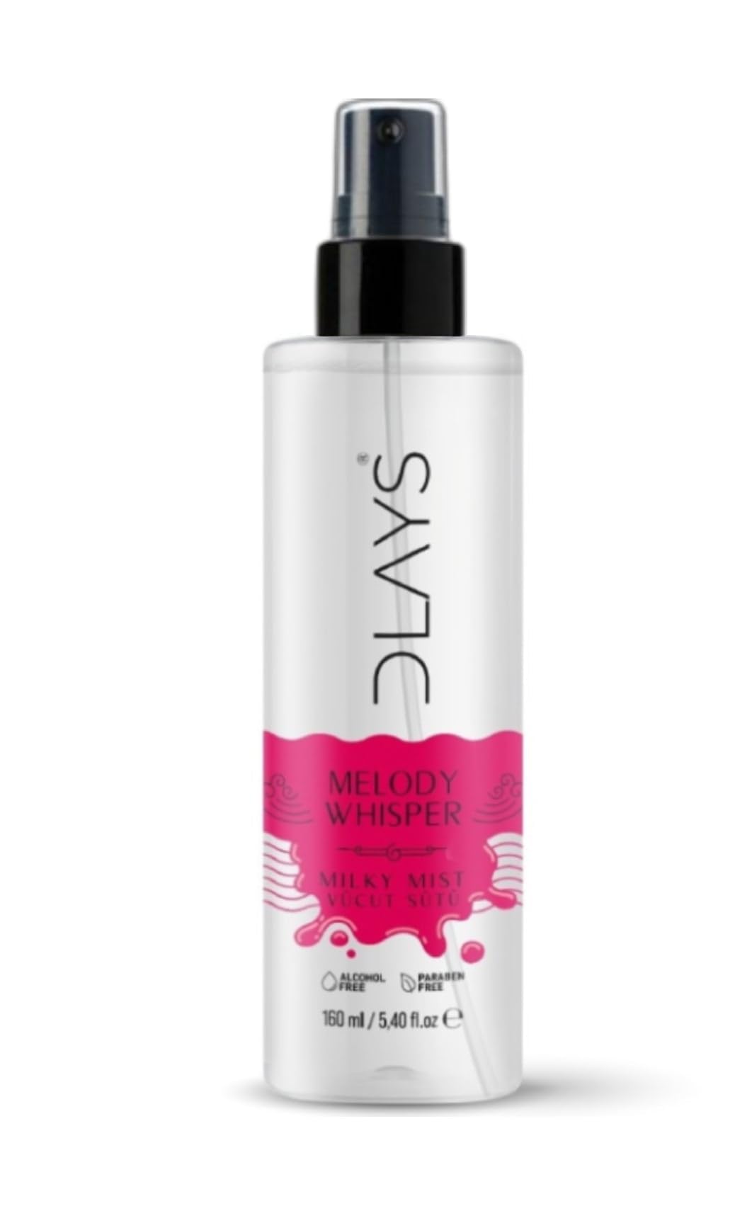 Dlays Melody Whisper Milky Mist 160 ml Kadın Vücut Sütü
