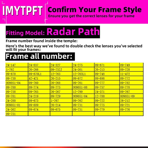 Repuesto de lentes para Oakley Radar Path polarizado transparente talla única kit de 2 4