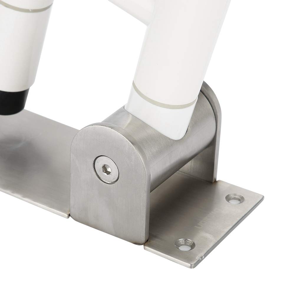 Wakects Maniglione di Sicurezza Ribaltabile Muro, maniglione Antiscivolo per Bagno Maniglia Disabili di Sostegno corrimano, Maniglione per Vasca Bagno Doccia WC