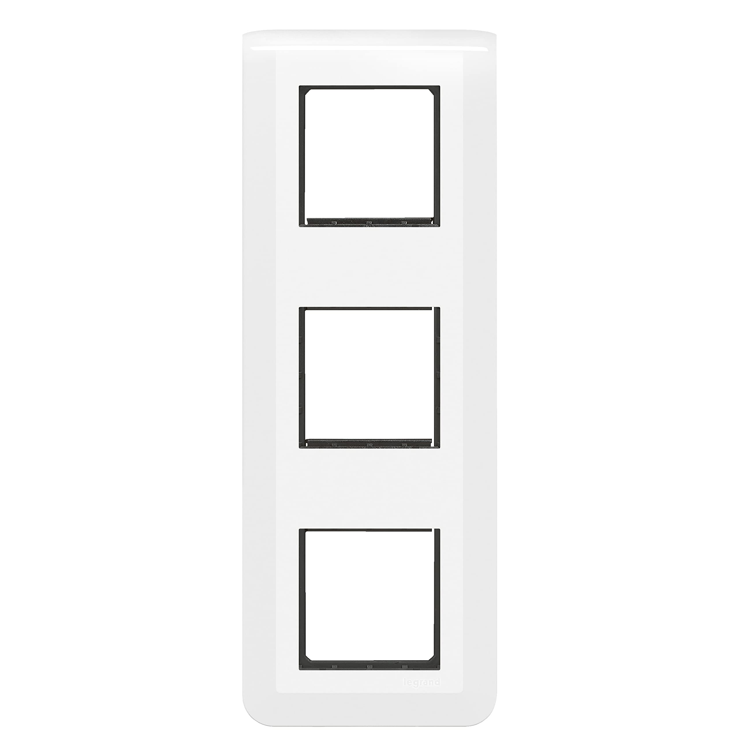 Legrand Plaque Mosaic 3x2 Modules Montage Vertical Blanc