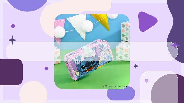 Trousse De Toilette Stitch - Format 21x10x12,5cm - Bracelet Réglable Inclus - Bleu