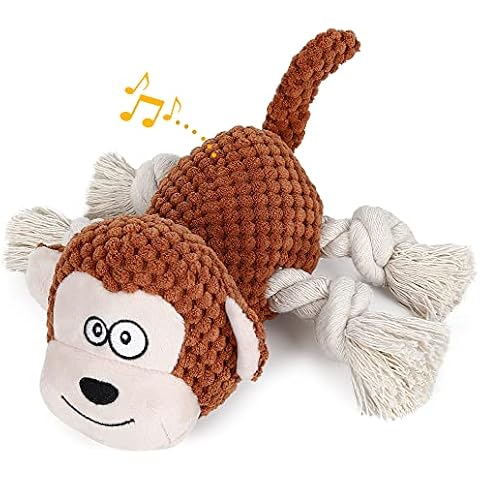 Juguetes de Peluche Chirriantes Iokheira para Perros Medianos y Pequeños Cover
