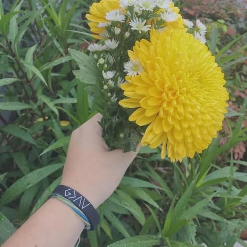 God is greater than the Highs and Lows Christian wristband4