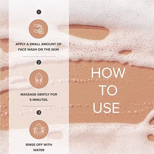 Image of Earth Essence GLOW & PURE Face wash Combo, 400 Gms | Provides Glow & Moisturization | Tan Removal | Controls oil, Anti-Acne & Germs, Cleanses pores | Organic, Natural & Vegan | For Men & Women