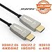 Produktbild RUIPRO HDMI 2.0 Glasfaser Kabel 5m Aktives HDMI 4k Kabel unterstützt 4K 60Hz 2160p 18Gbps ARC HDCP2.2 CEC HDR10 Dolby Vision für HDTV, Games Konsole, Projektor, Heimkino, Blu-Ray Player