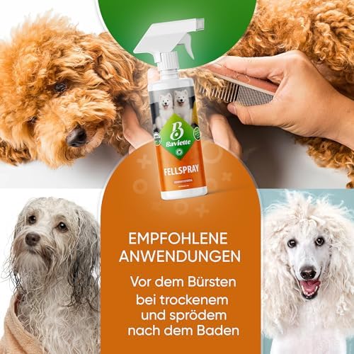 Hundepflege 500ml Fellspray Omega-3-6-9 Leinöl Glanz Kämmbarkeit biologisch abbaubar  
Hundepflege 500ml Fellspray Mikro