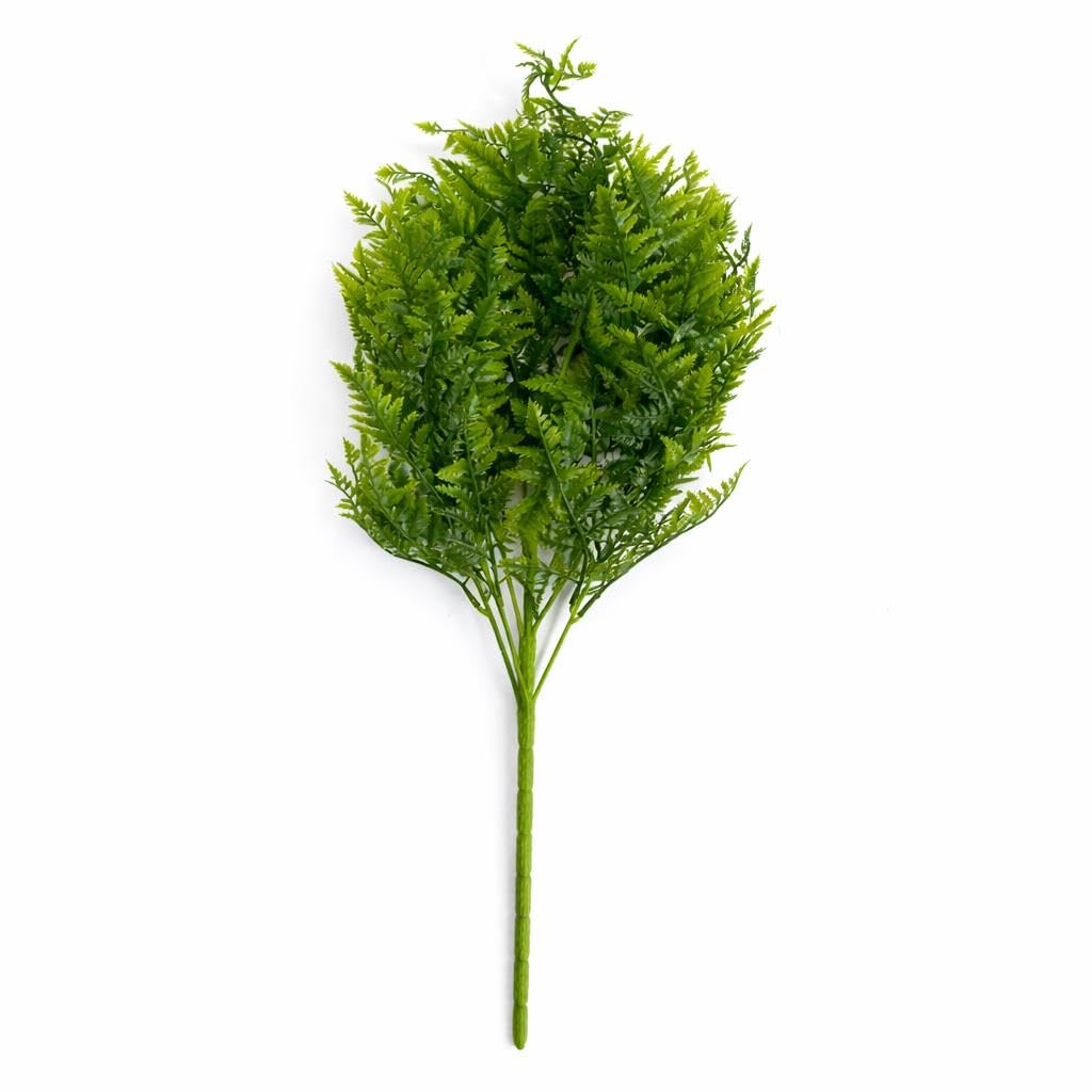 Leaf 75Cm Artificial Fern Foliage Bush Stem
