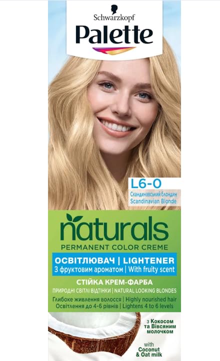 Palette Permanent Scandinavian Blonde Organic Salon Hair Colors 100